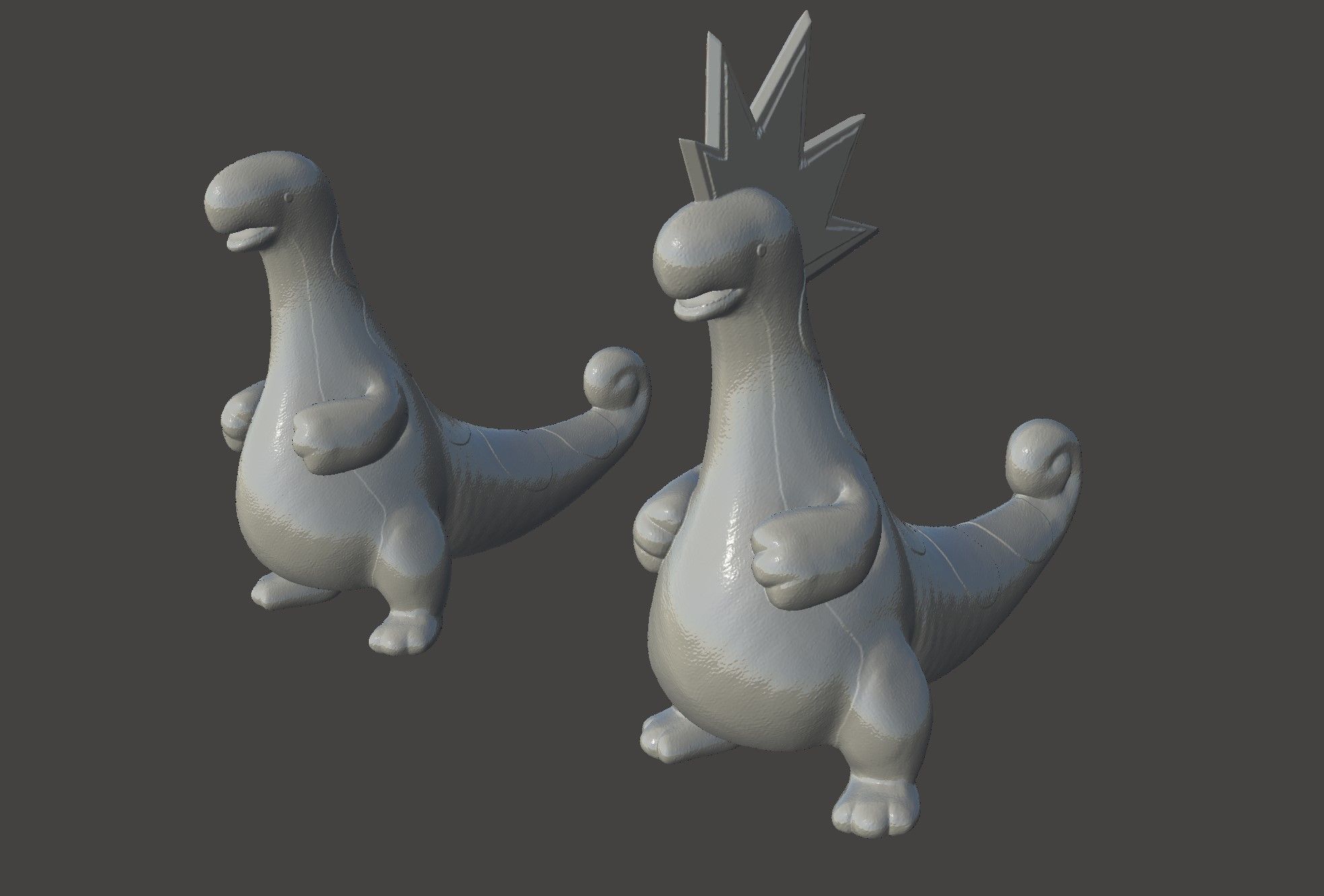 PALWORLD RELAXAURUS 2 PACK- ULTRA HIGH DETAILED STL FOR 3D PRINT 3D print model_32