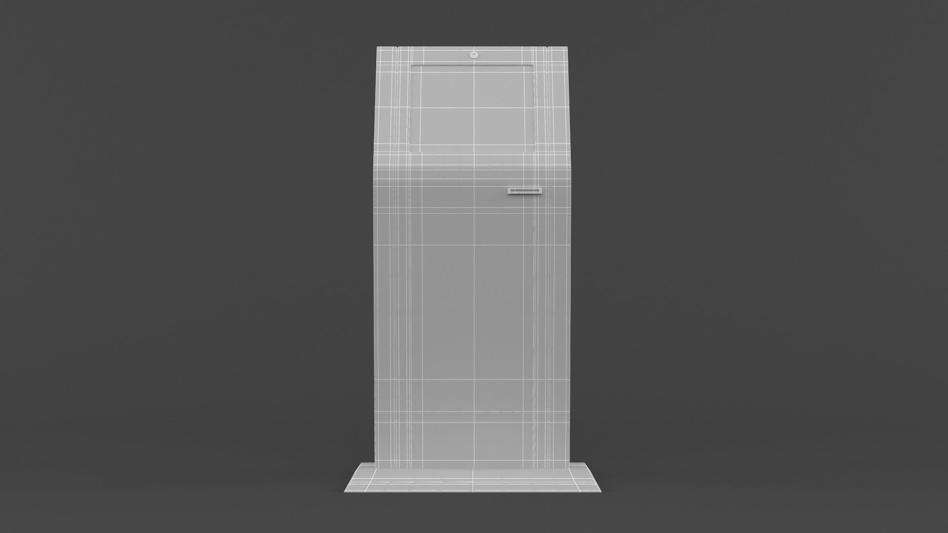 Electronic Kiosk 3D model_7