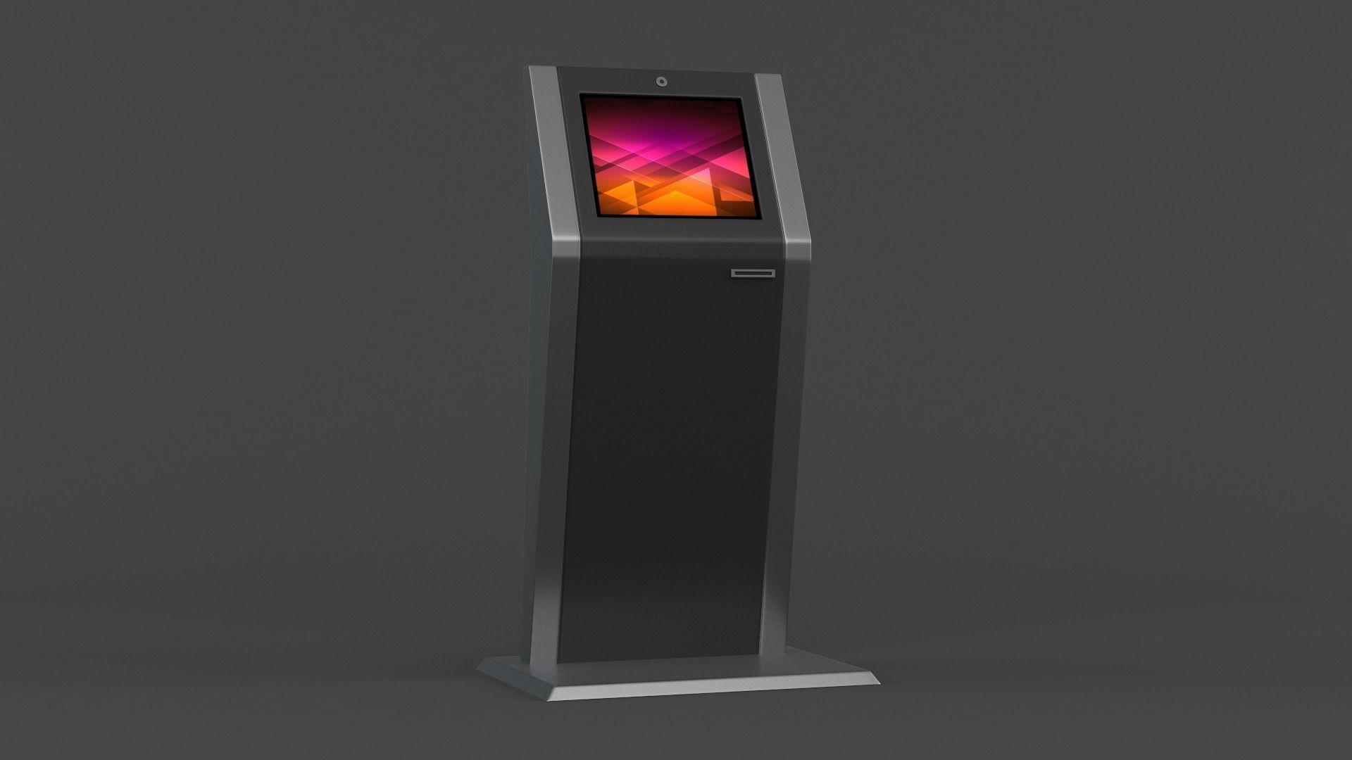 Electronic Kiosk 3D model_5
