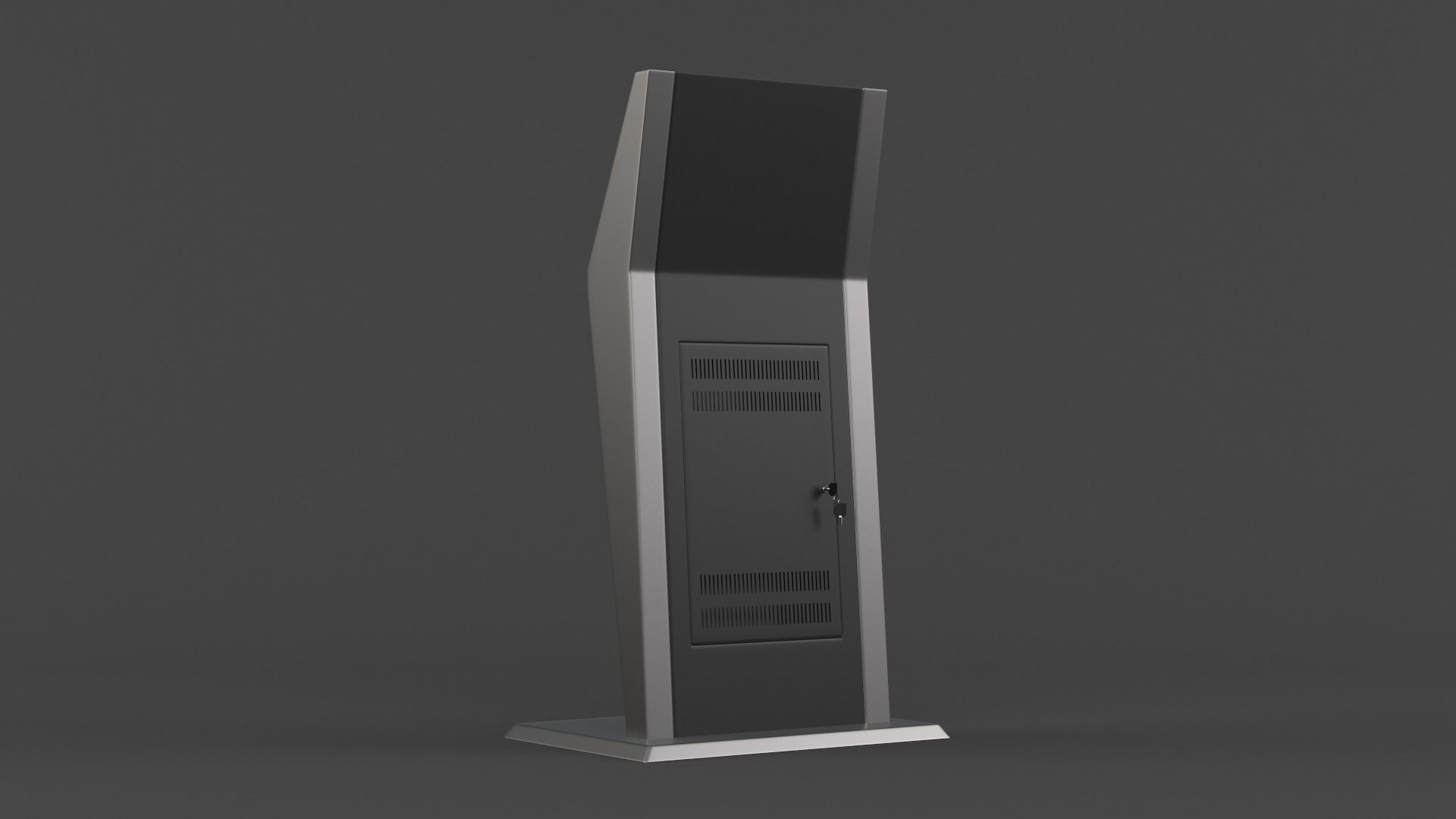 Electronic Kiosk 3D model_3