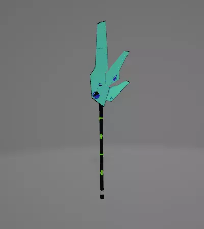 column Free low-poly 3D model_0