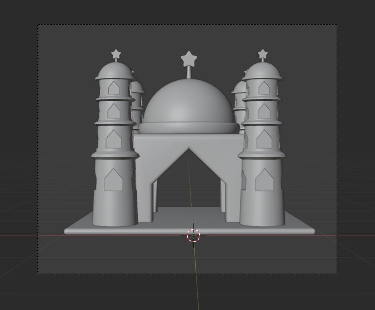 Ramadan 3d Illustration Icon Pack-2 3D model_7