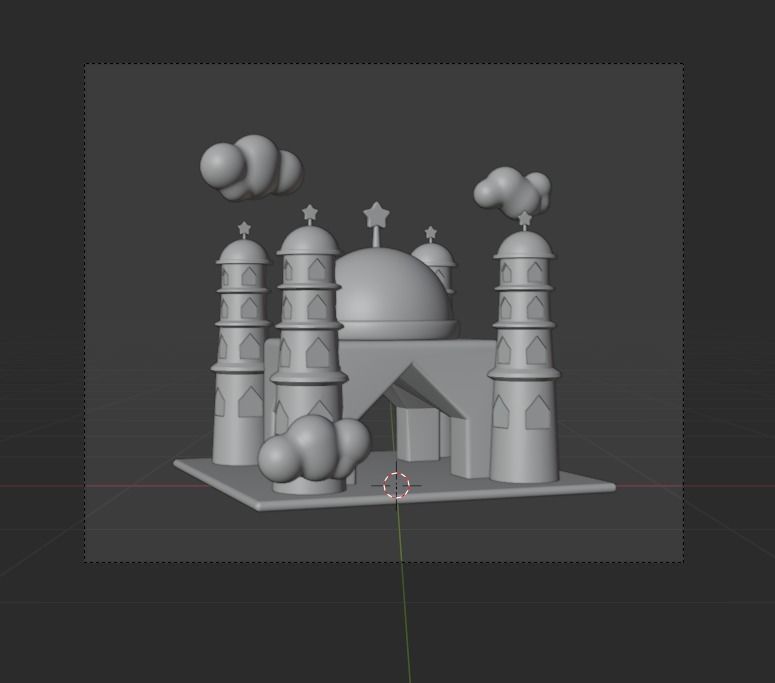 Ramadan 3d Illustration Icon Pack-2 3D model_8