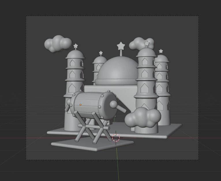 Ramadan 3d Illustration Icon Pack-2 3D model_10