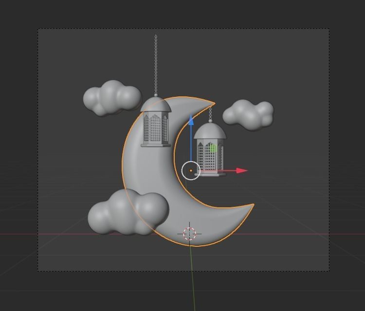 Ramadan 3d Illustration Icon Pack-2 3D model_13