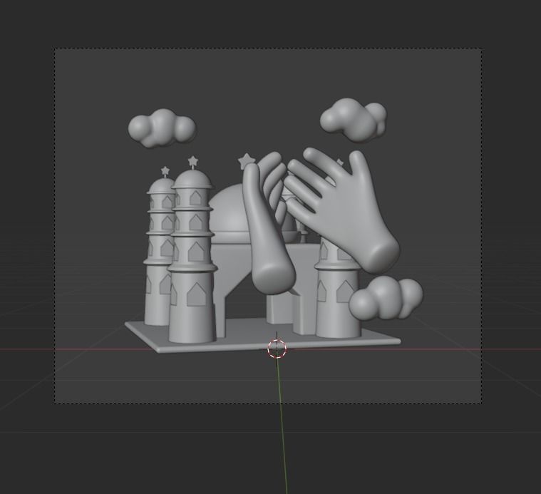 Ramadan 3d Illustration Icon Pack-2 3D model_19