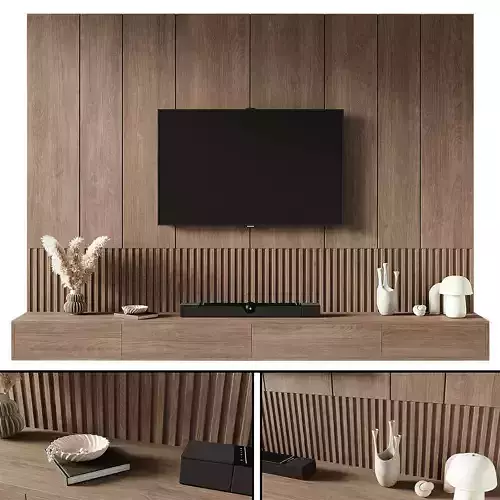 Tv wall set 012
