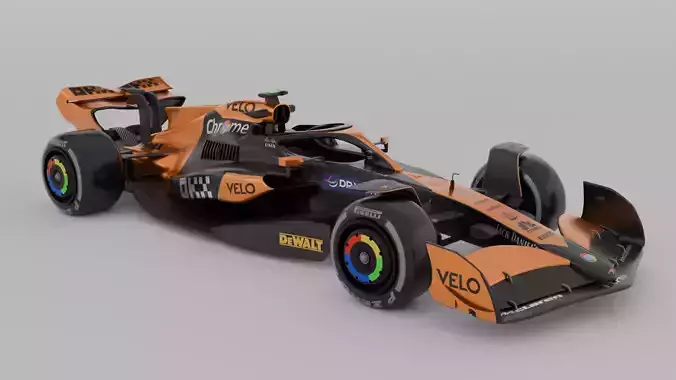 McLaren 2024 F1 car