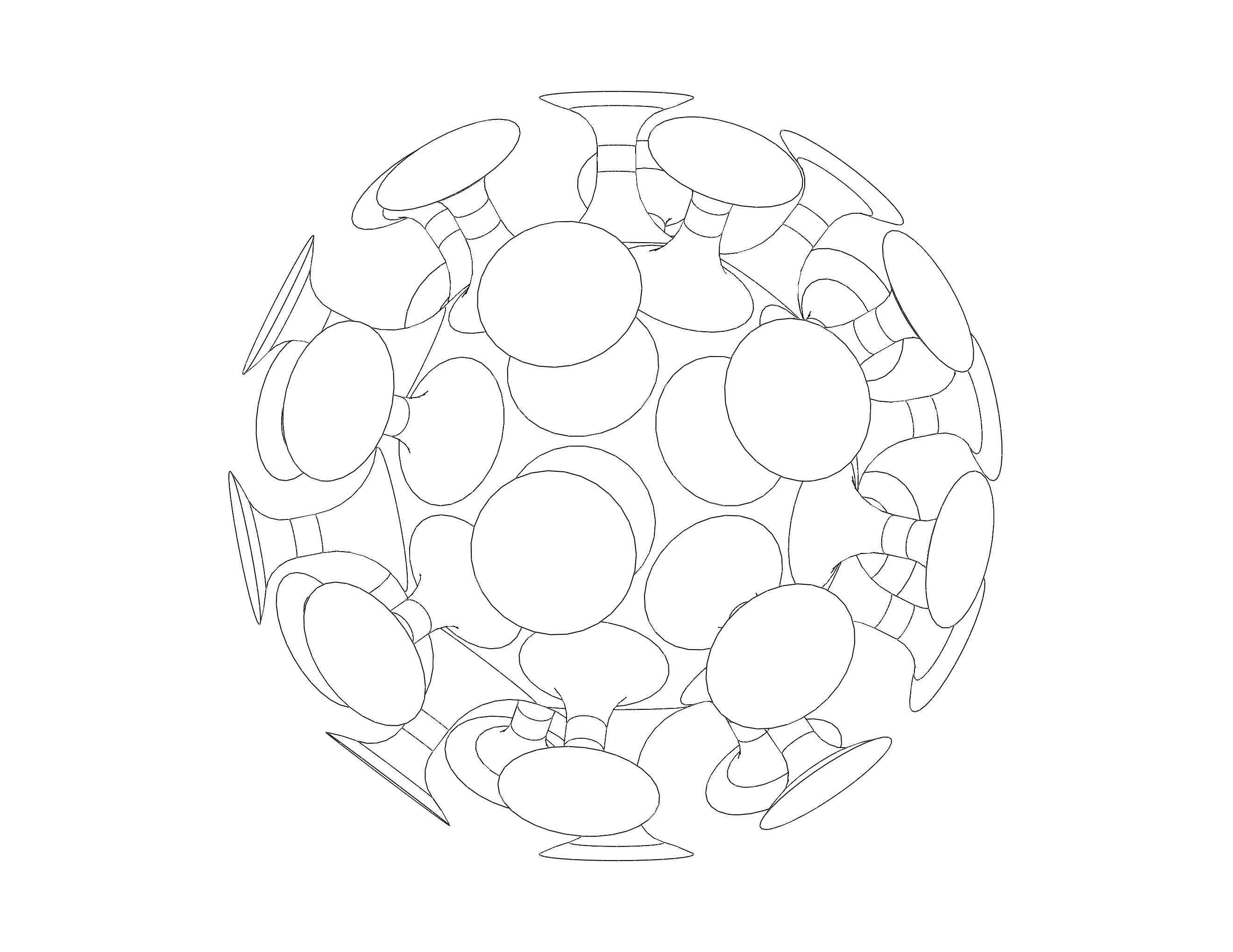 Suction Small Ball 3D print model_27