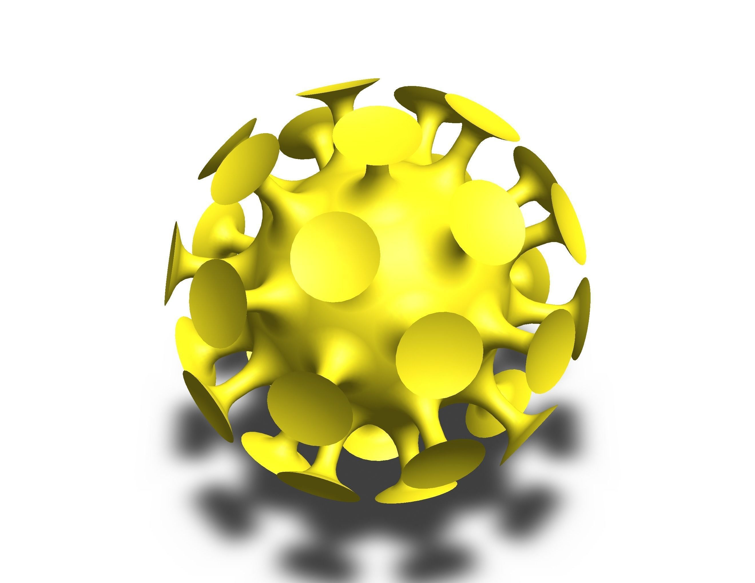 Suction Small Ball 3D print model_22