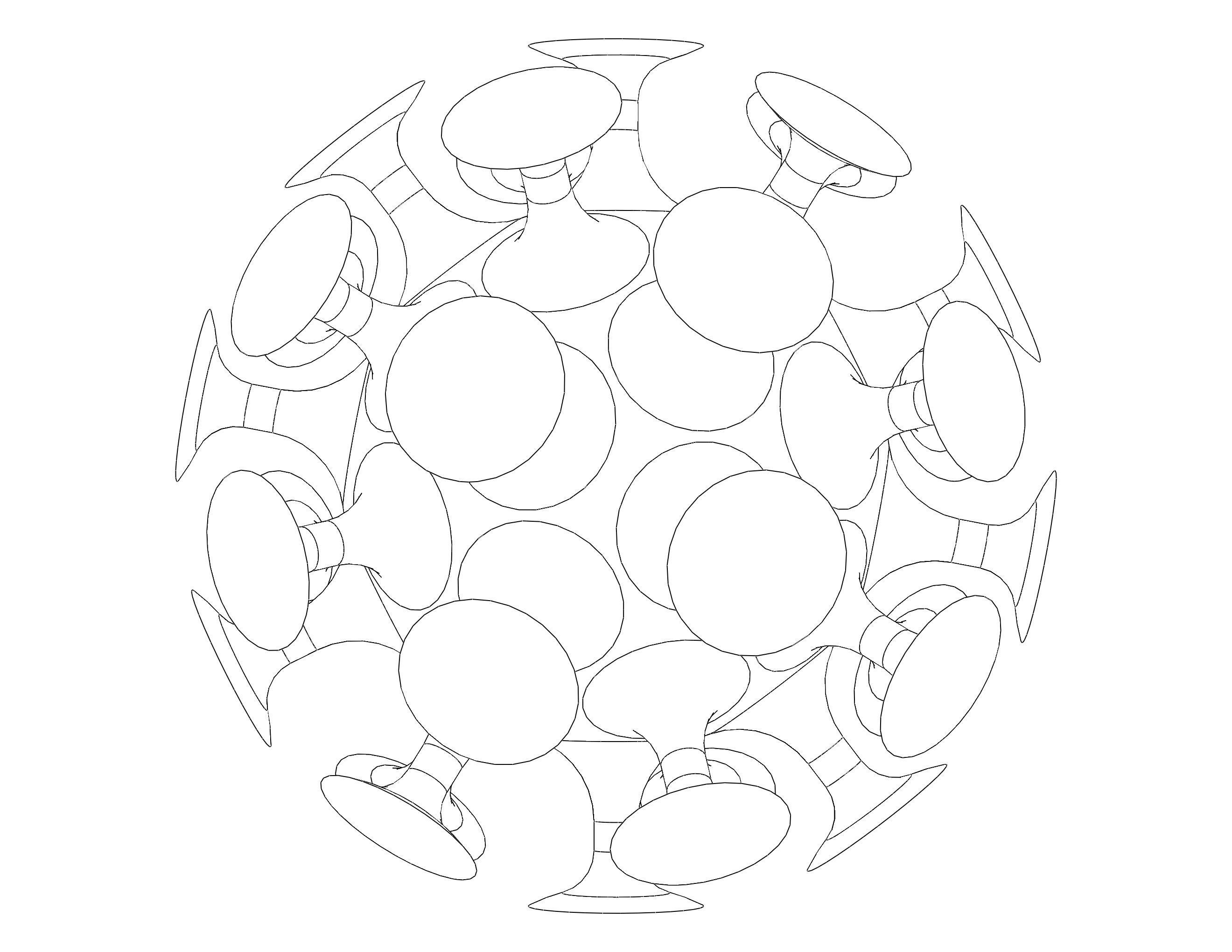 Suction Small Ball 3D print model_23