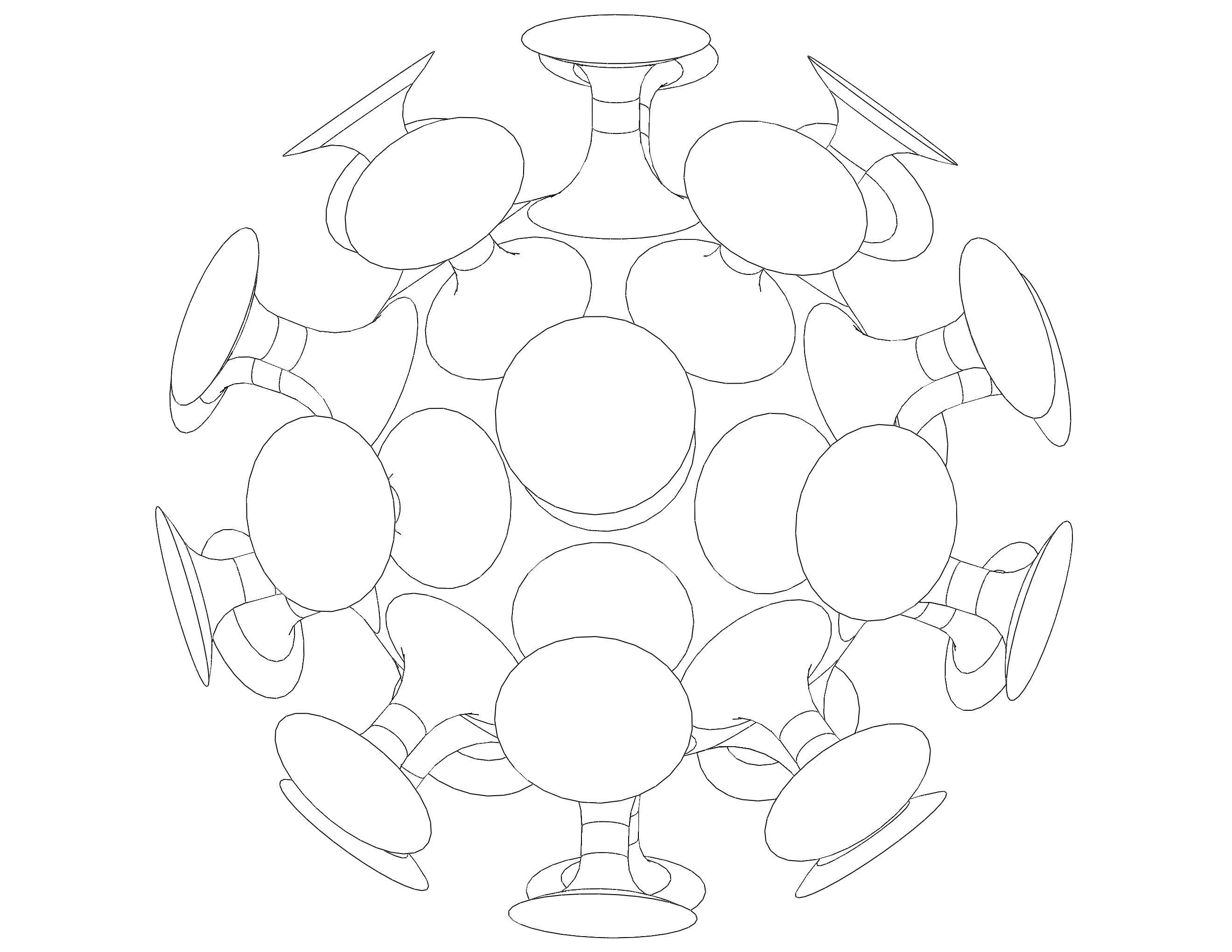 Suction Small Ball 3D print model_3