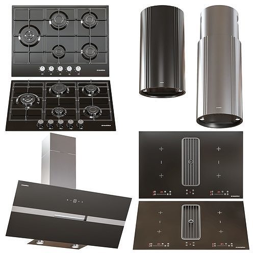 maunfeld appliance set3 3D model | CGTrader