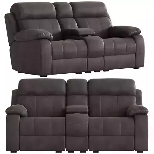 Carmage 2-Seater Modular Sofa with Foot lift