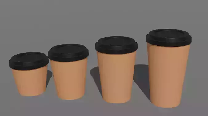 Paper coffee cups