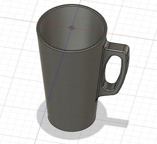 Glass Cup 3D print model_3