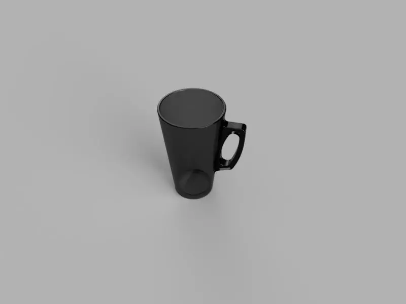 Glass Cup 3D print model_0