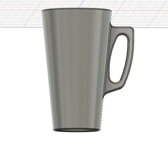 Glass Cup 3D print model_2