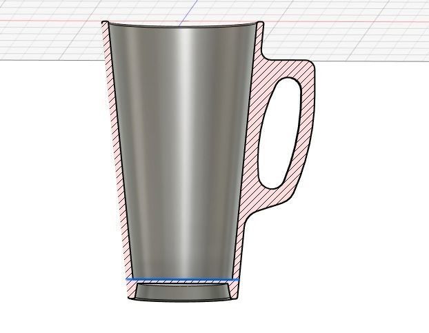 Glass Cup 3D print model_1