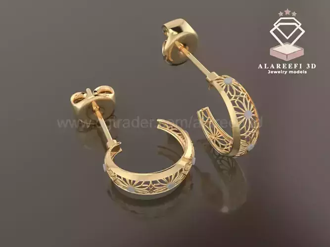 Collection 9   -10 Turkish Earrings Exclusive for the first time 3D print model