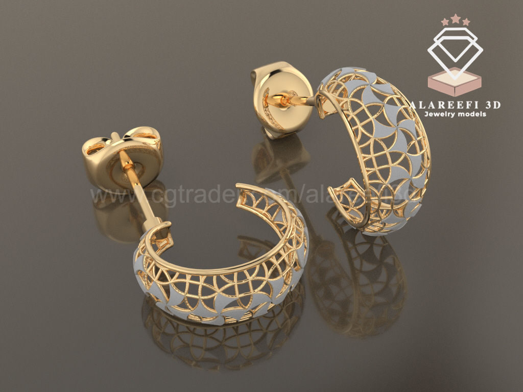 Collection 10 -10 Turkish Earrings Exclusive for the first time 3D print model_1