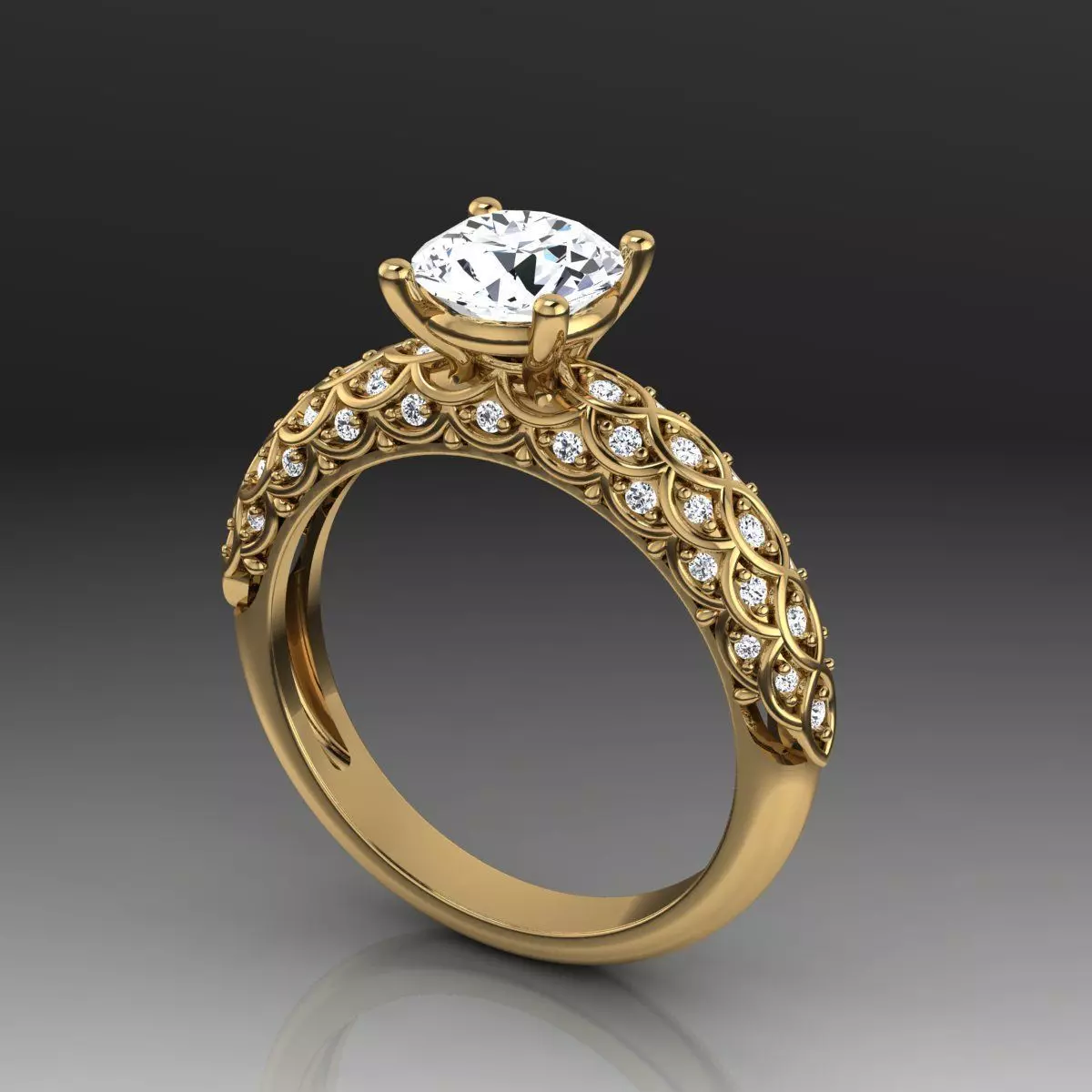 3d model ring 3D model