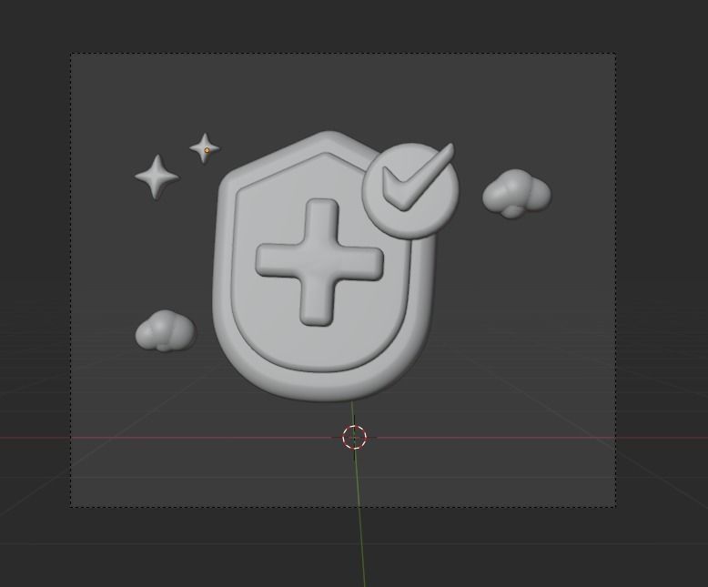 Hospital and Medicine 3d Illustration Icon Pack 3D model_35