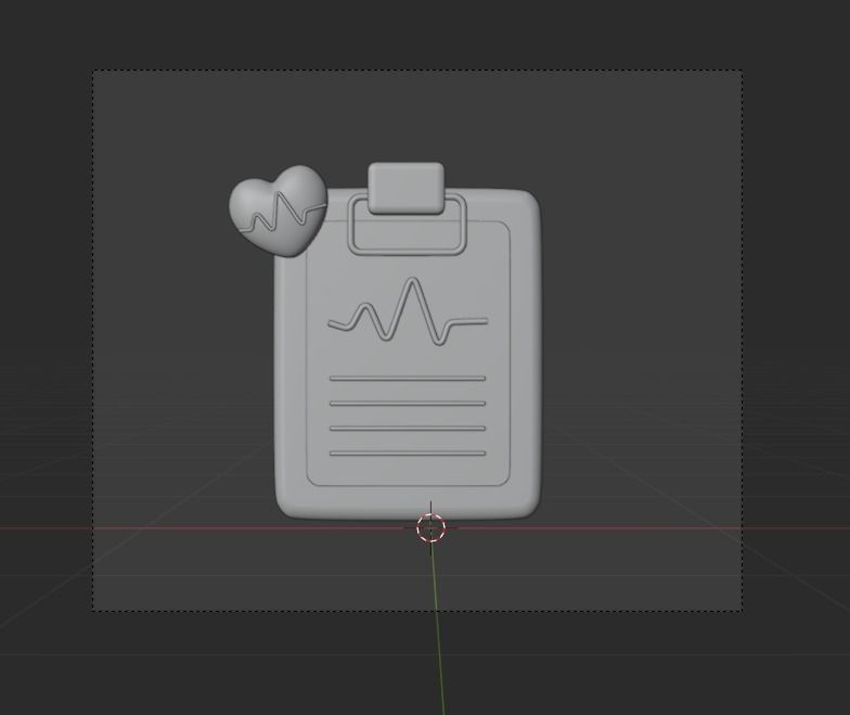 Hospital and Medicine 3d Illustration Icon Pack 3D model_12
