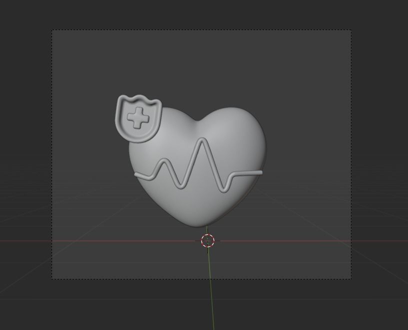 Hospital and Medicine 3d Illustration Icon Pack 3D model_6