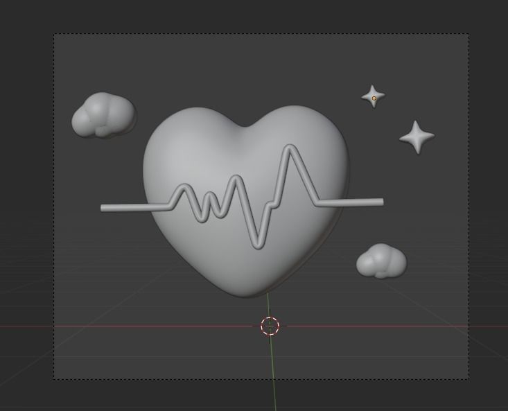 Hospital and Medicine 3d Illustration Icon Pack 3D model_38