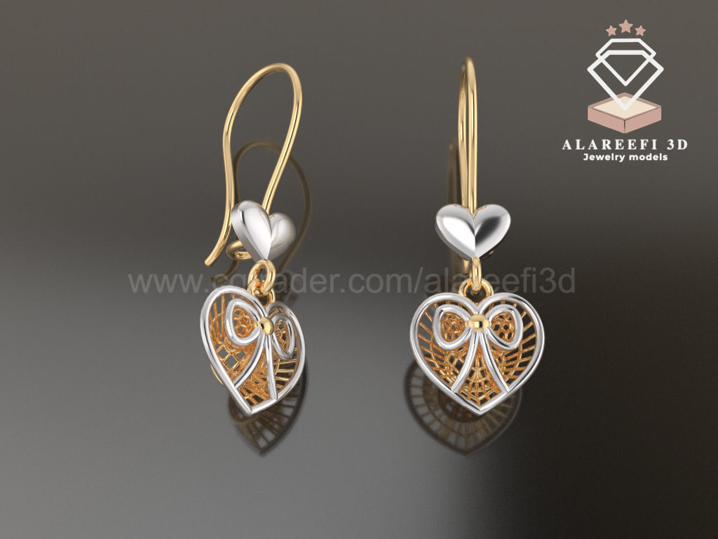 122 Turkish Earrings Exclusive for the first time 3D Model Collection_39