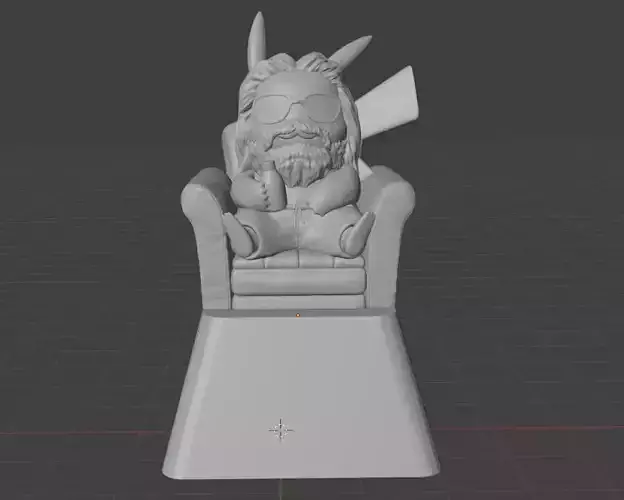 Pikachu looking like Thor