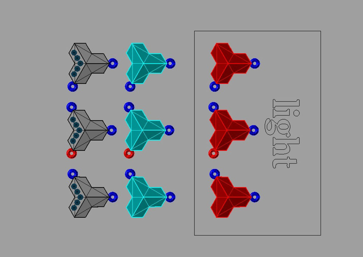 Bracelets Chain ARMOR 3D print model_6