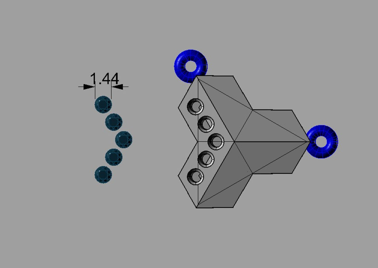 Bracelets Chain ARMOR 3D print model_7