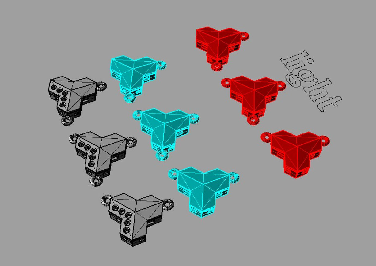 Bracelets Chain ARMOR 3D print model_9