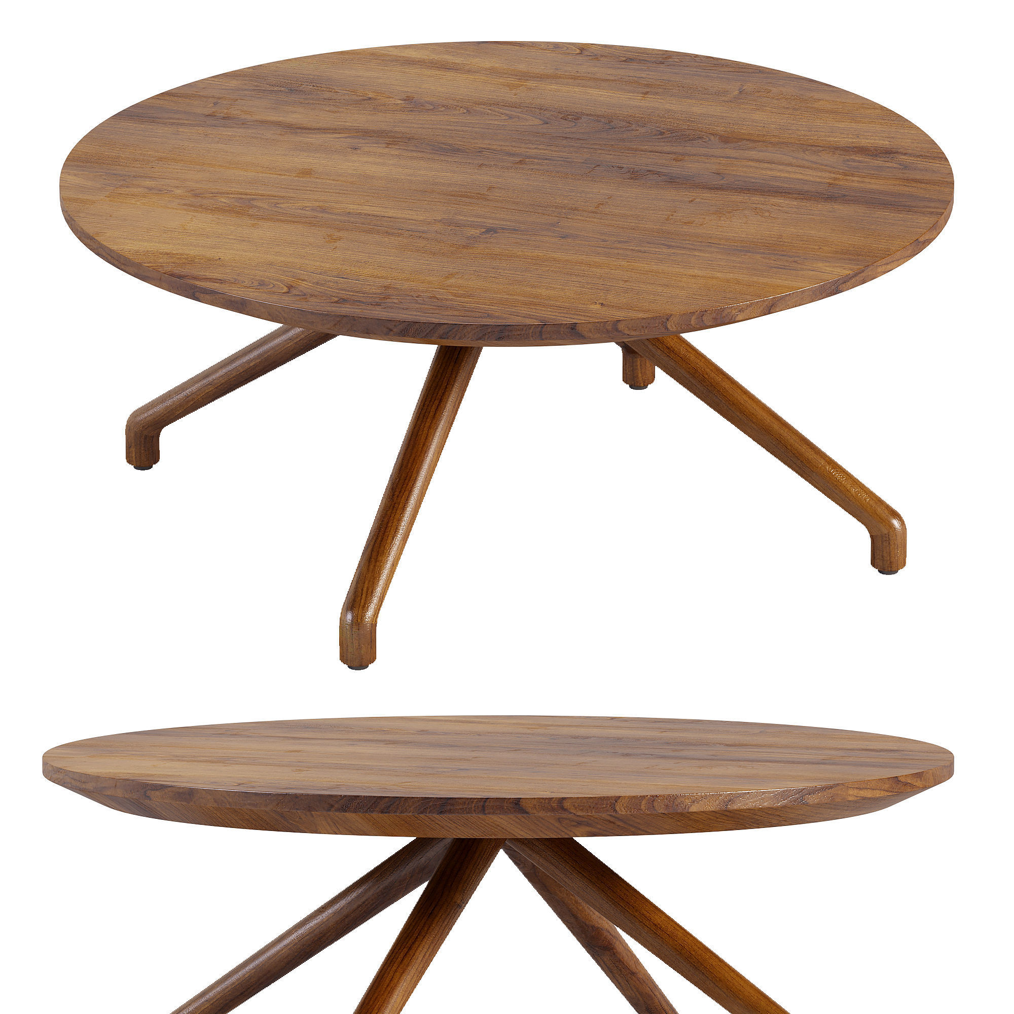 Wagner W-TABLE Low-poly 3D model_2