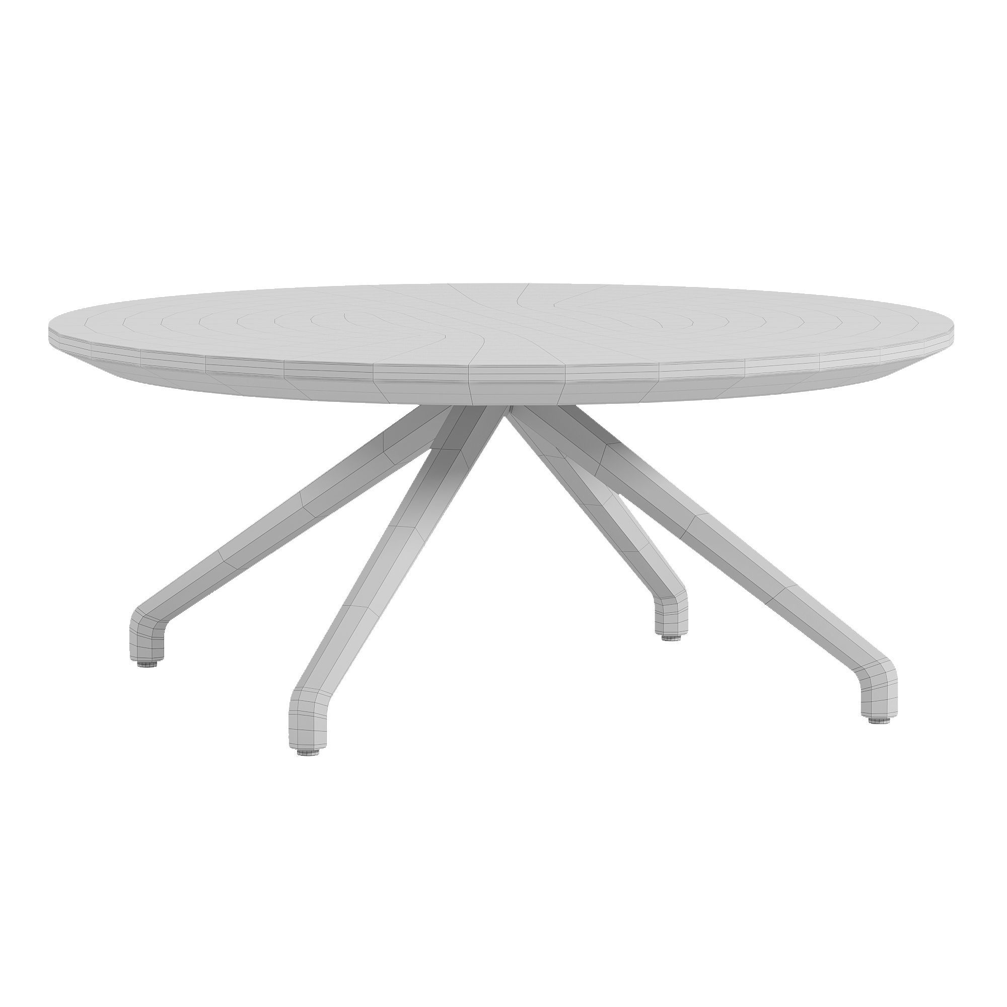 Wagner W-TABLE Low-poly 3D model_4