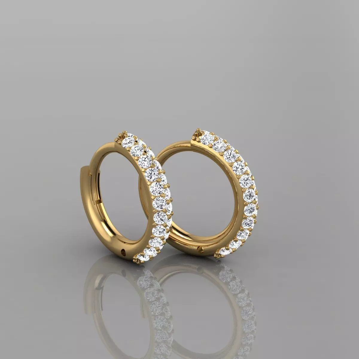 earrings 3D model