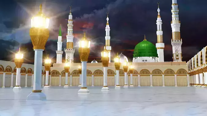 Prophets Mosque Masjid e nabvi 