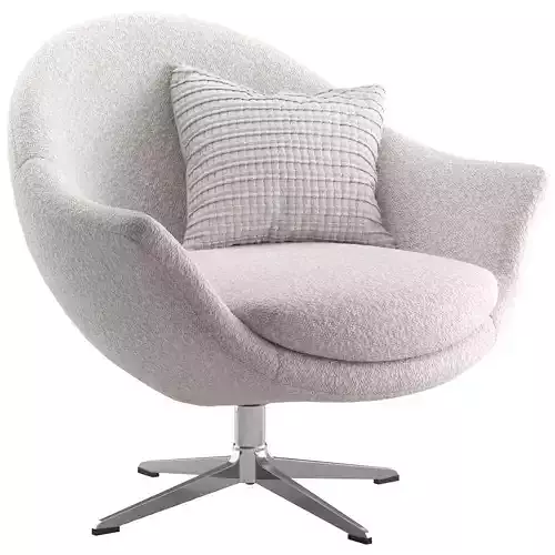 CB2 Anja Swivel Chair2