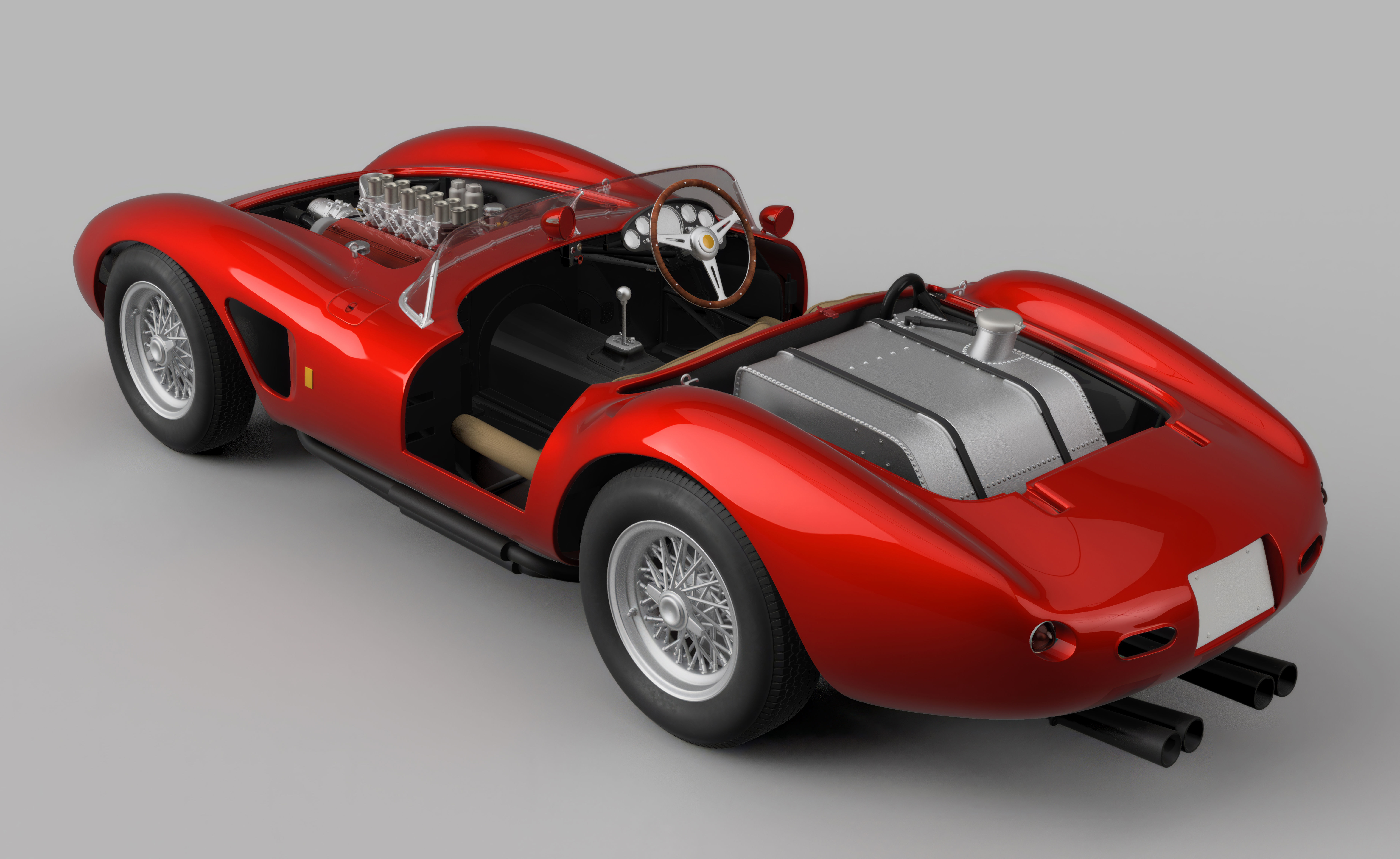 Ferrari 625 TRC 3D Printable - Car Kit BundlePack 3D Model Collection_50