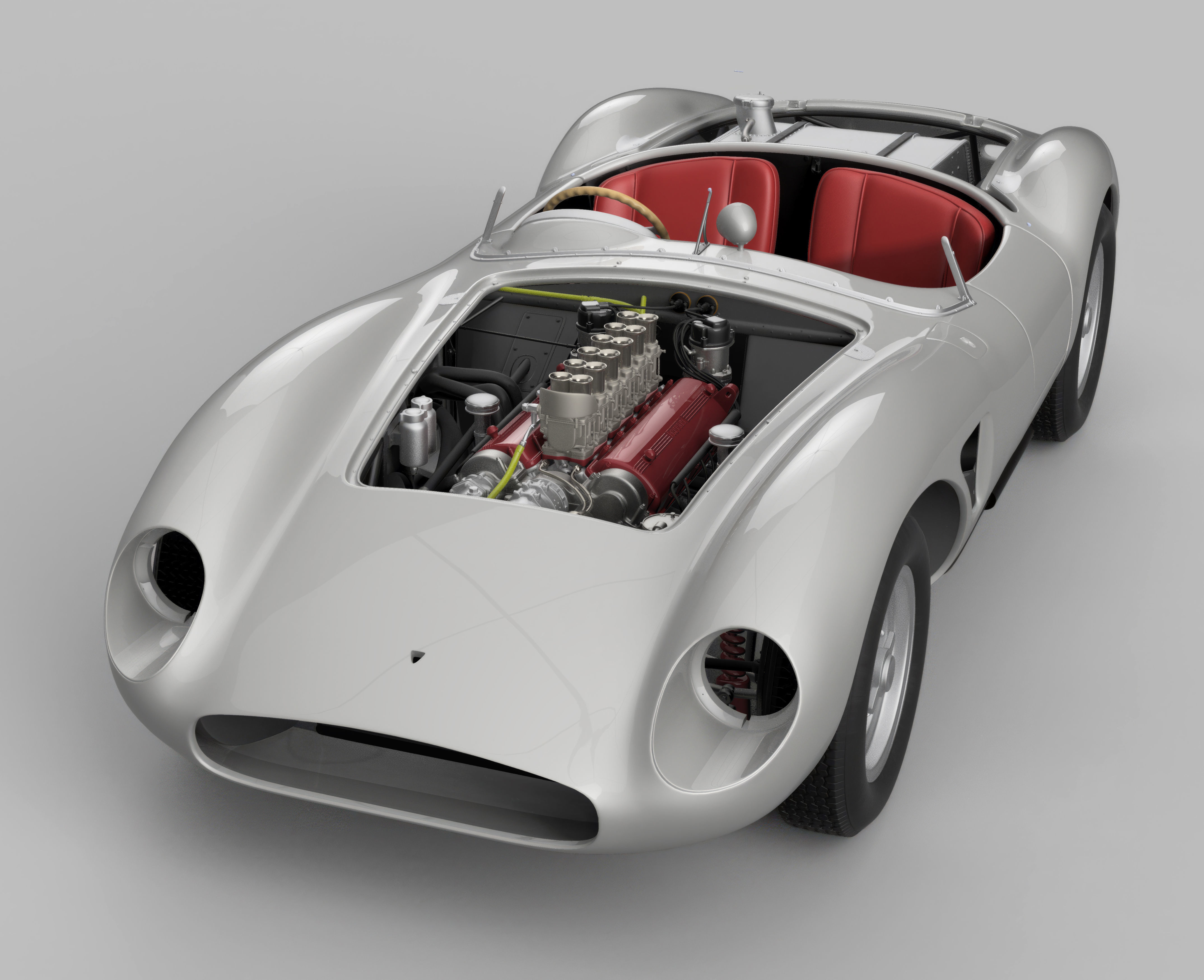 Ferrari 625 TRC 3D Printable - Car Kit BundlePack 3D Model Collection_9