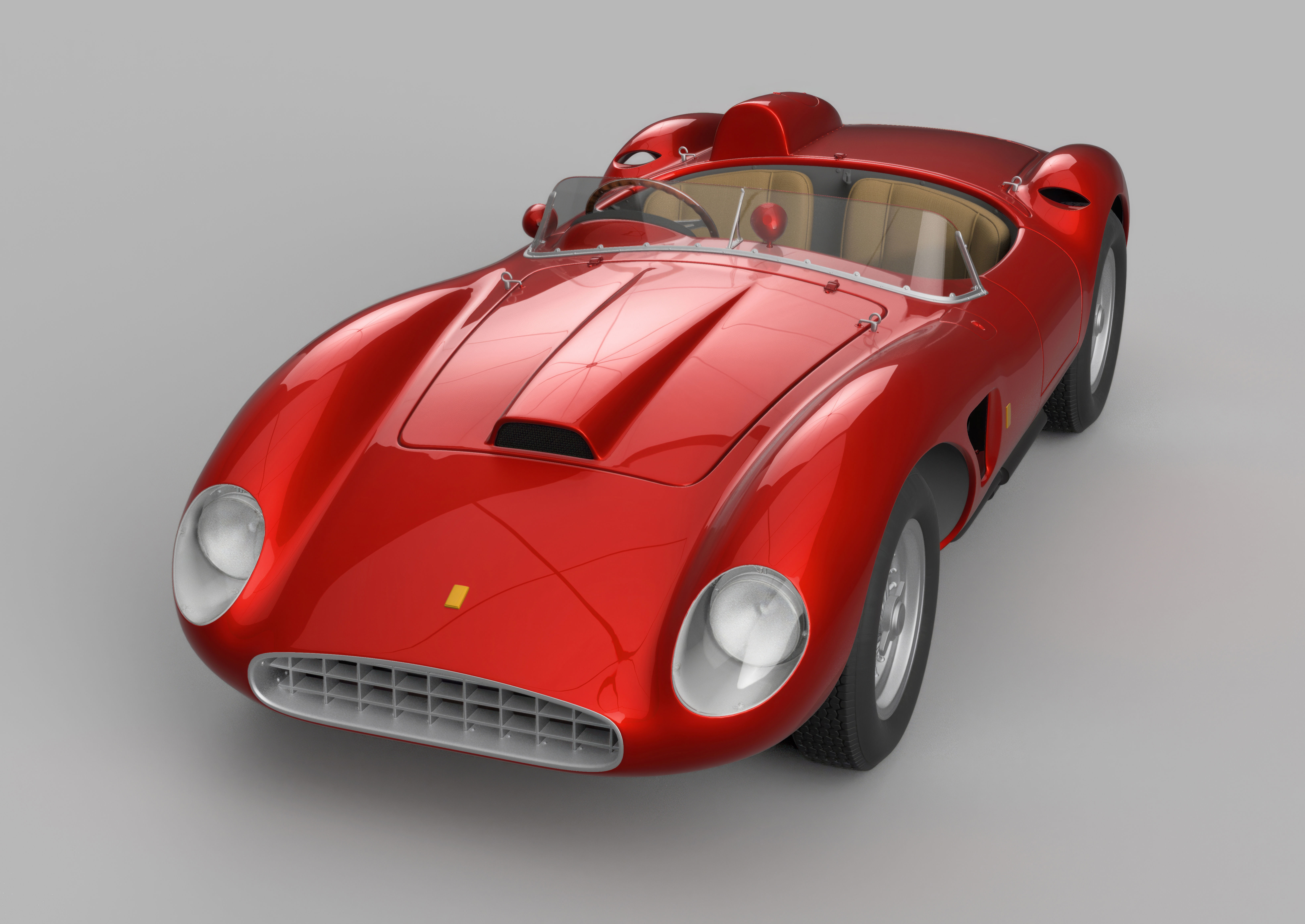 Ferrari 625 TRC 3D Printable - Car Kit BundlePack 3D Model Collection_43