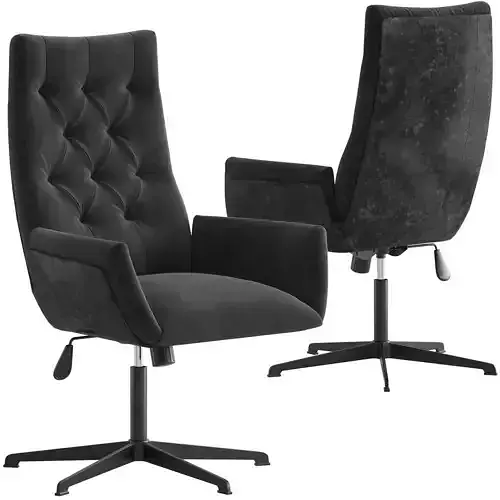 CB2 Arzella Office Chair 3D model