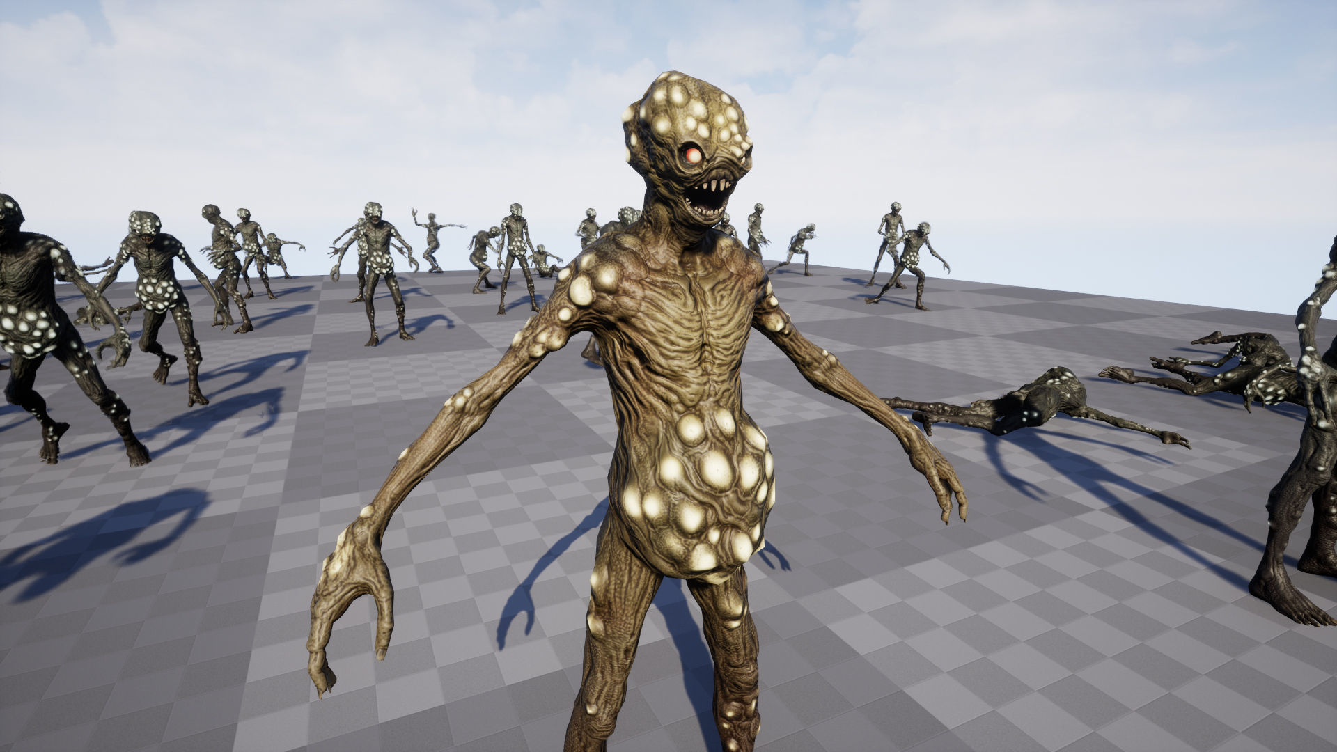 Monster 5 Low-poly 3D model_24