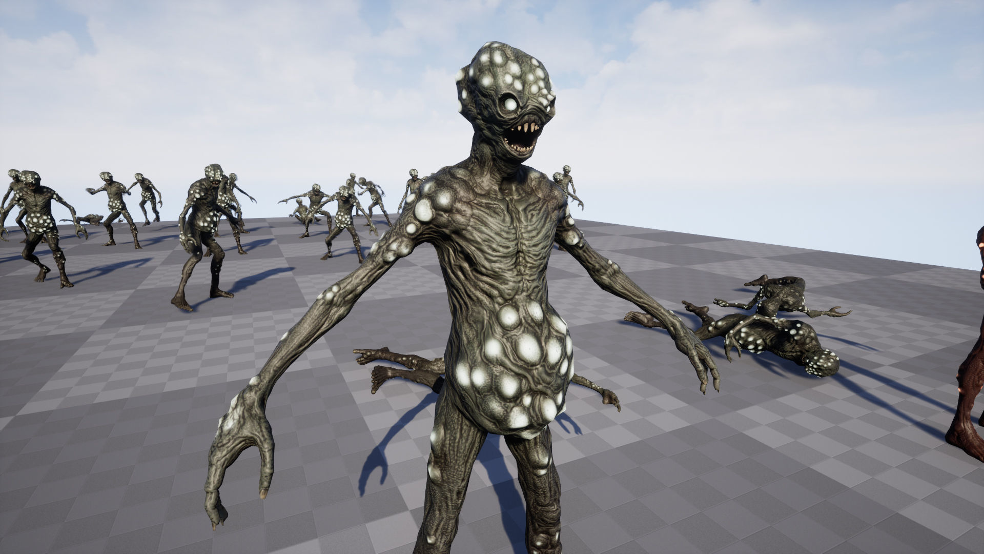 Monster 5 Low-poly 3D model_23