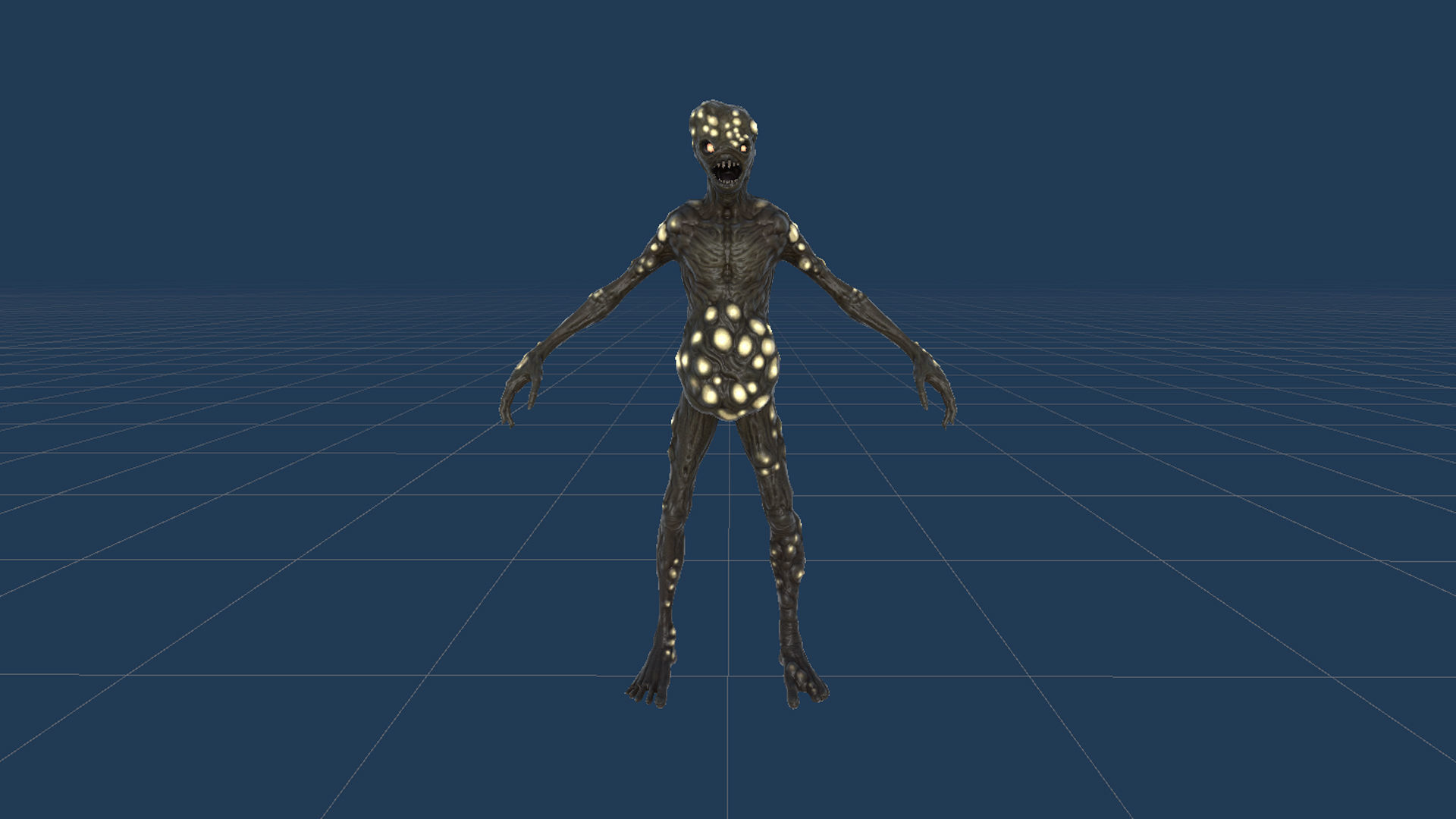 Monster 5 Low-poly 3D model_28