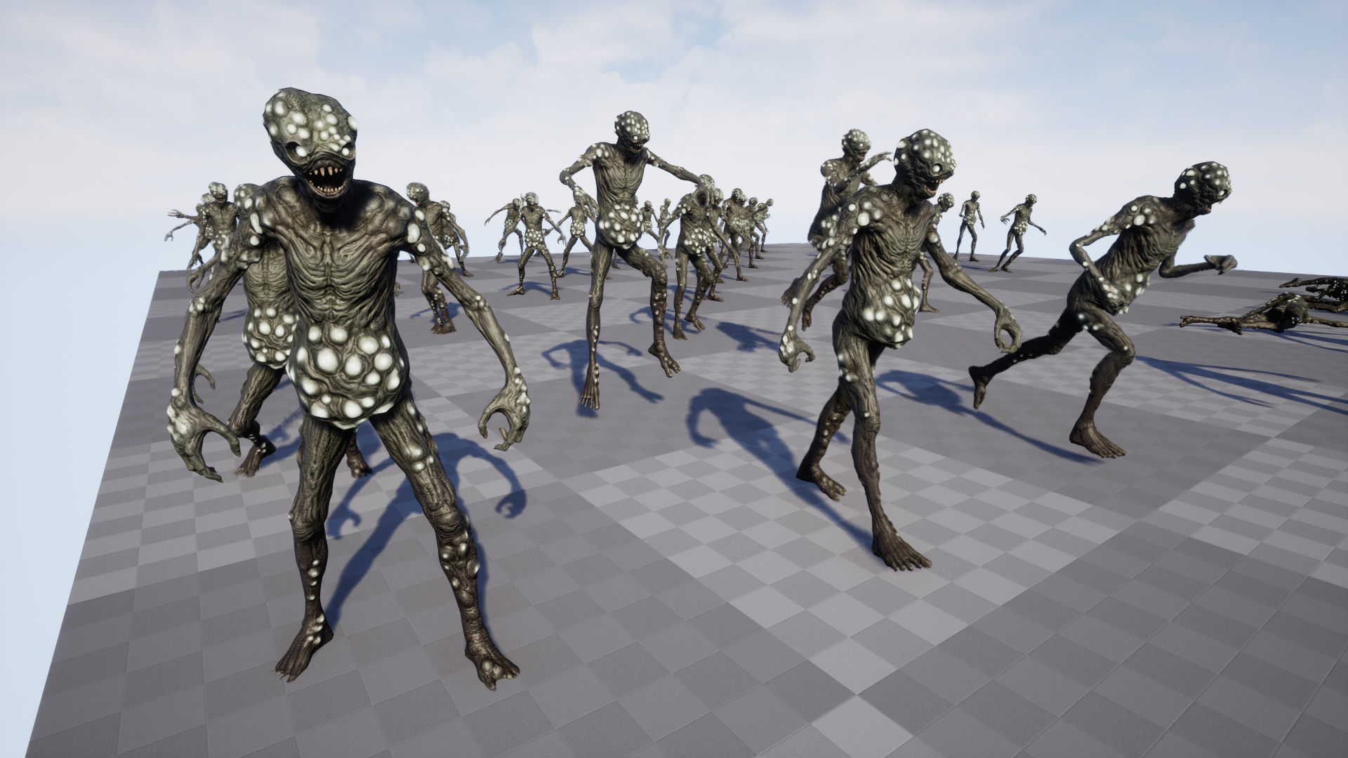 Monster 5 Low-poly 3D model_22