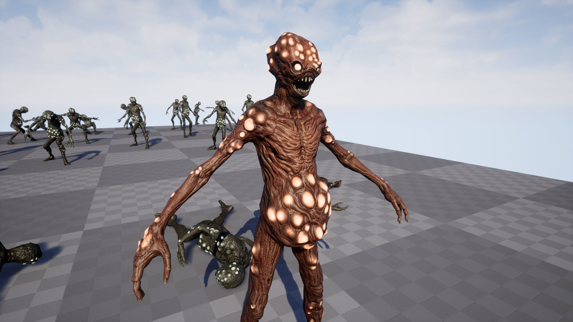 Monster 5 Low-poly 3D model_25