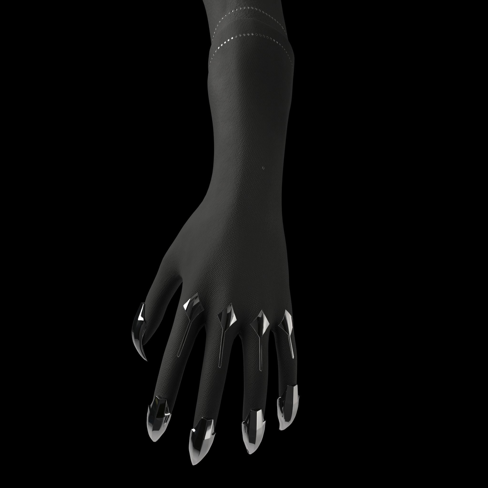 Cyberpunk Catsuit 3D Model 3D model_10